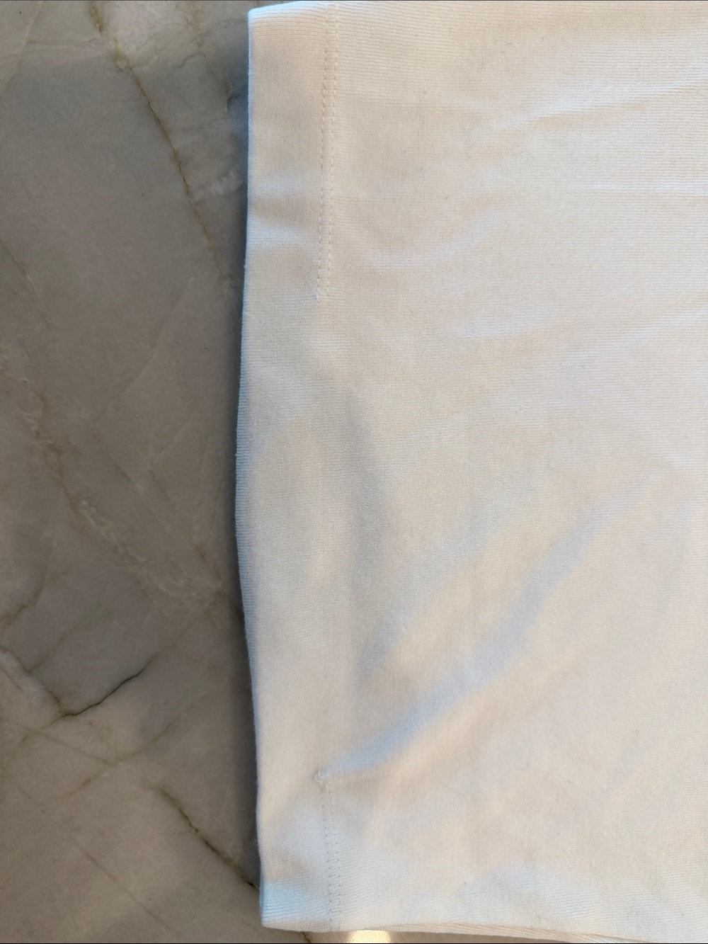 Zara White Short Sleeve Boxy Tee - Picture 3 of 3